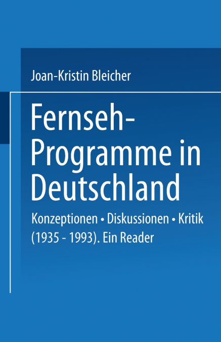 Fernseh-Programme in Deutschland