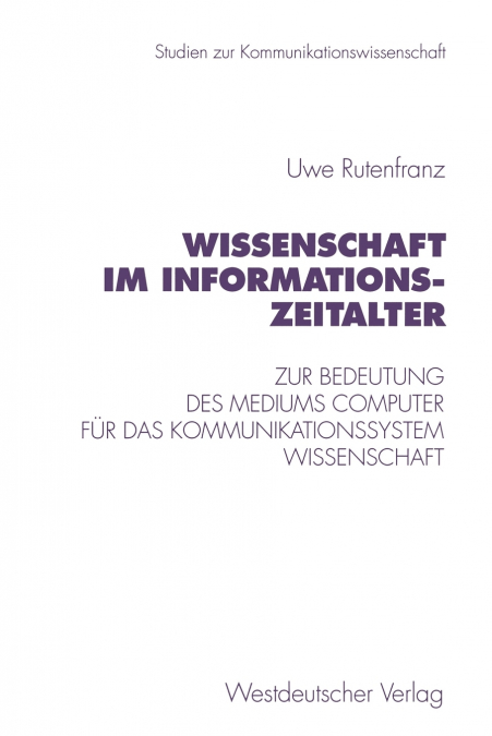 Wissenschaft Im Informationszeitalter