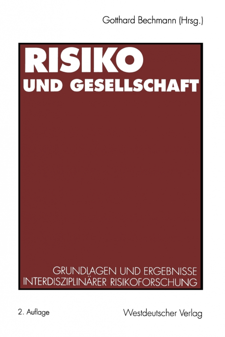 Risiko und Gesellschaft