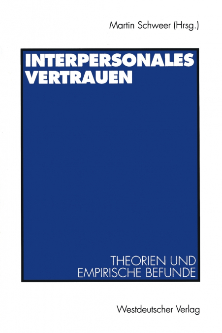 Interpersonales Vertrauen