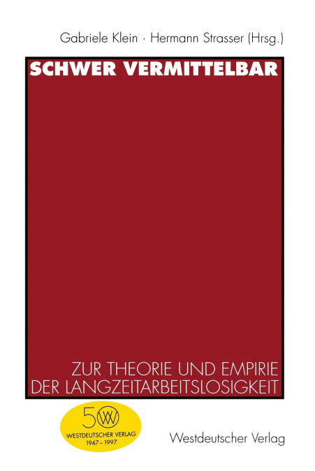 Schwer vermittelbar