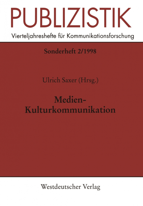Medien-Kulturkommunikation