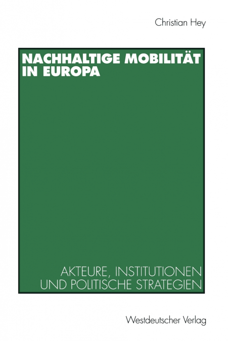 Nachhaltige Mobilität in Europa