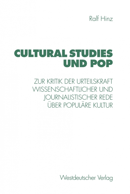Cultural Studies und Pop
