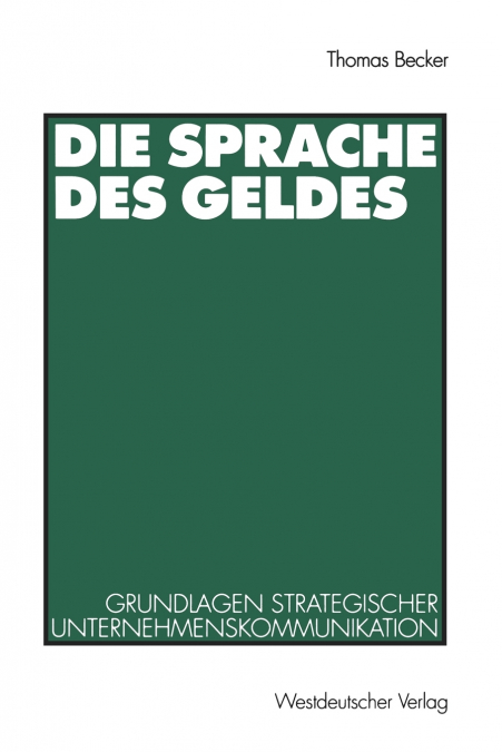 Die Sprache des Geldes