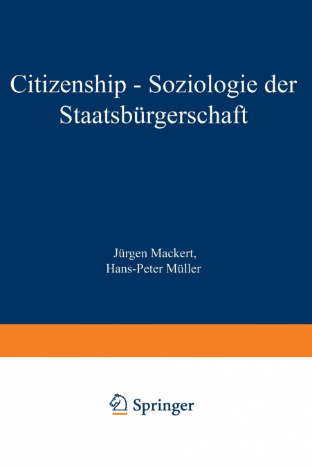 Citizenship - Soziologie Der Staatsburgerschaft