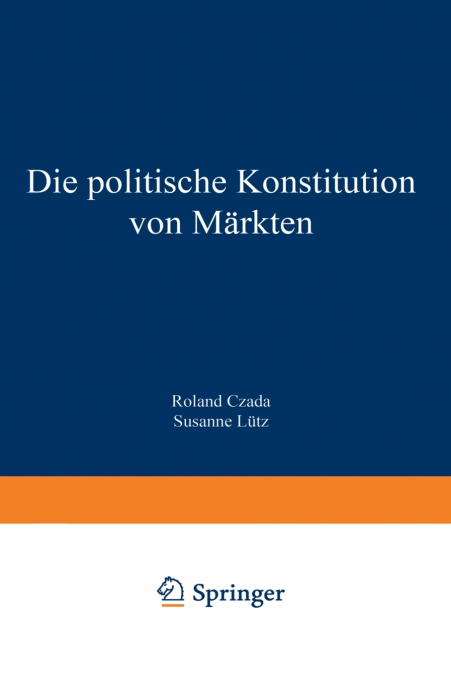 Die politische Konstitution von Märkten