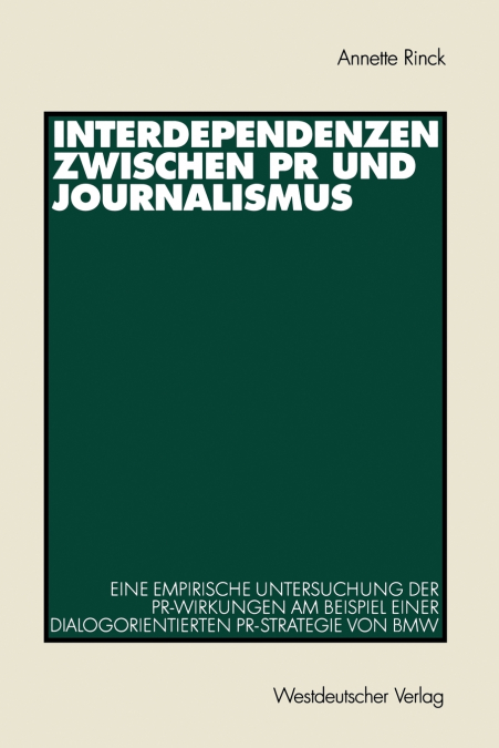 Interdependenzen zwischen PR und Journalismus