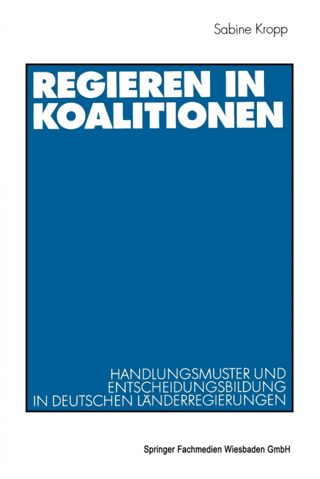 Regieren in Koalitionen