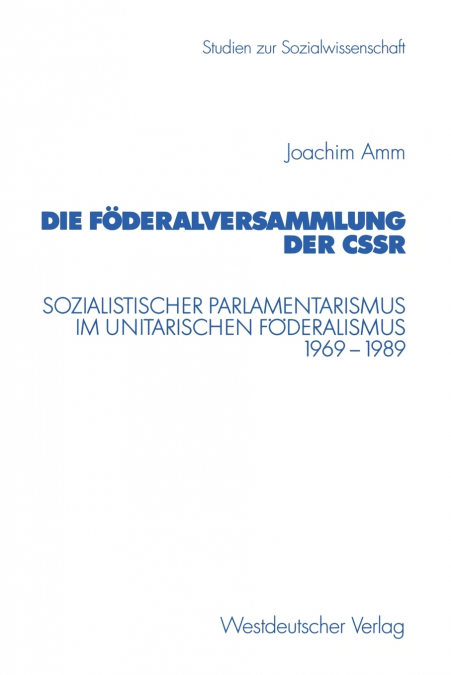 Die Föderalversammlung der CSSR