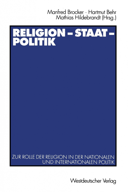 Religion Staat Politik