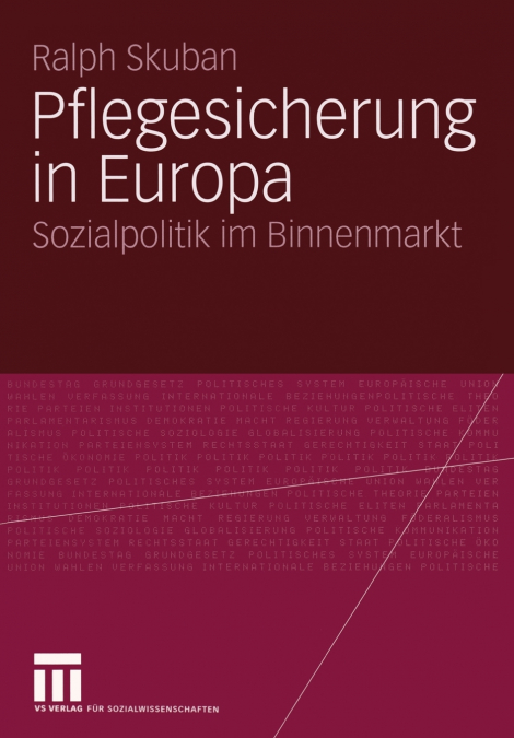 Pflegesicherung in Europa