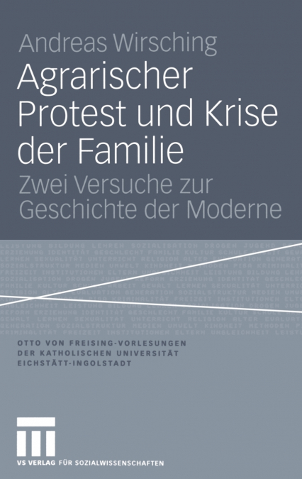 Agrarischer Protest und Krise der Familie