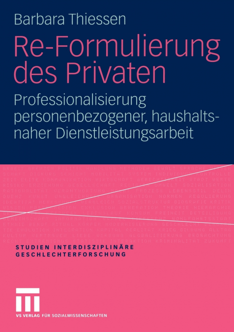 Re-Formulierung des Privaten