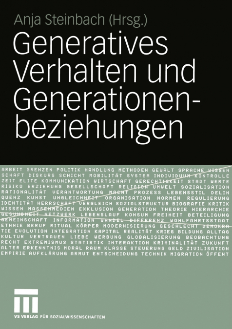 Generatives Verhalten und Generationenbeziehungen