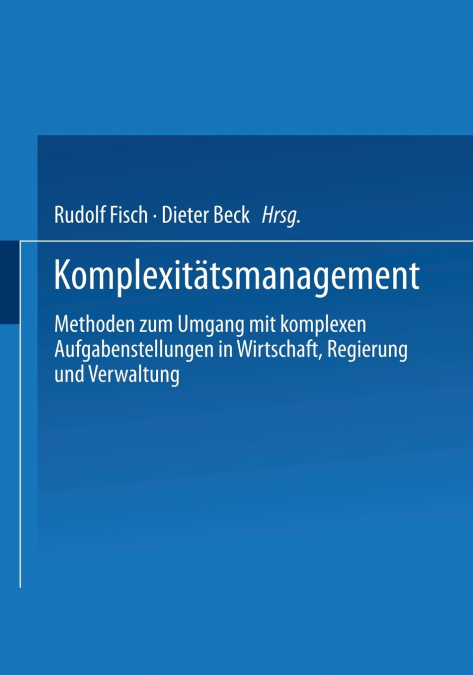 Komplexitatsmanagement
