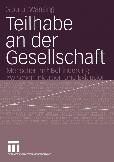 Teilhabe an Der Gesellschaft