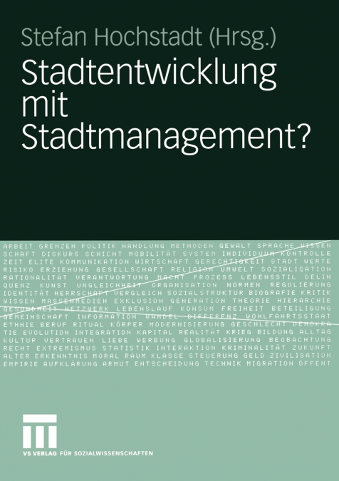 Stadtentwicklung Mit Stadtmanagement?