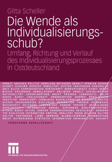 Die Wende als Individualisierungsschub?
