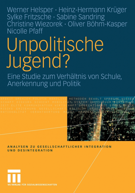 Unpolitische Jugend?