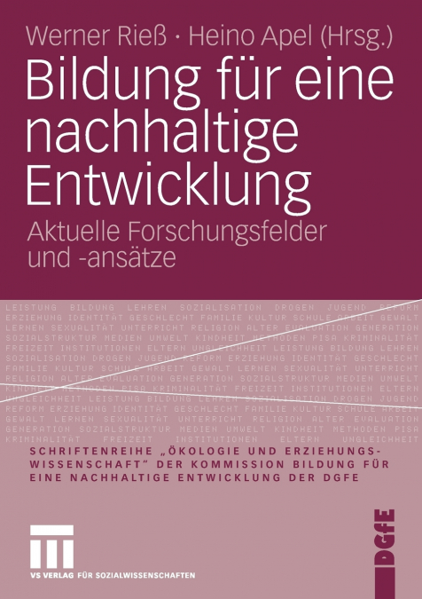 Bildung für eine nachhaltige Entwicklung