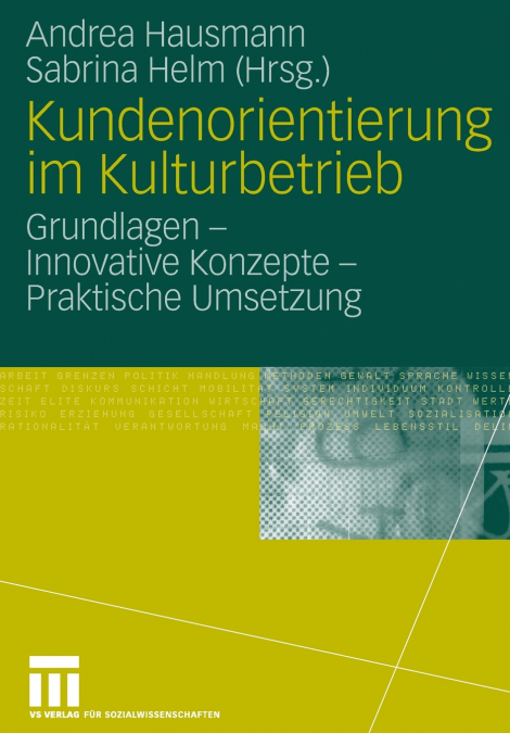 Kundenorientierung im Kulturbetrieb