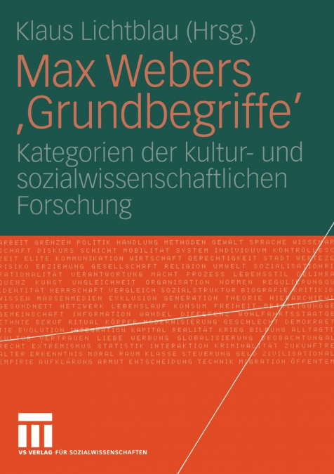 Max Webers ’Grundbegriffe’