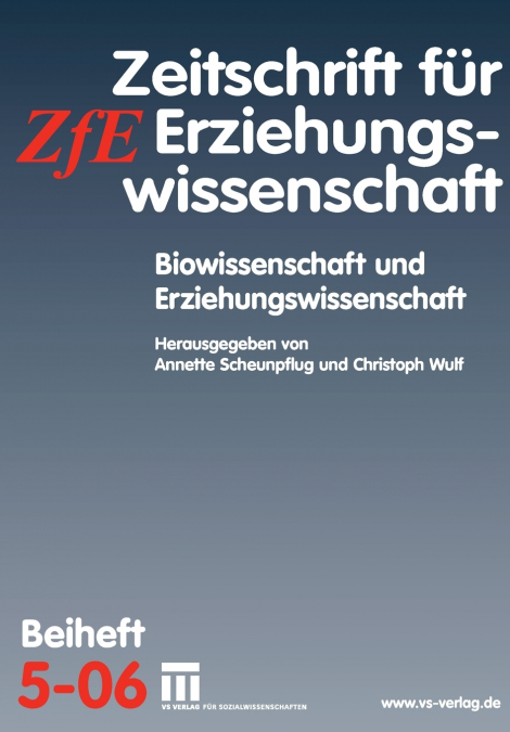 Biowissenschaft und Erziehungswissenschaft