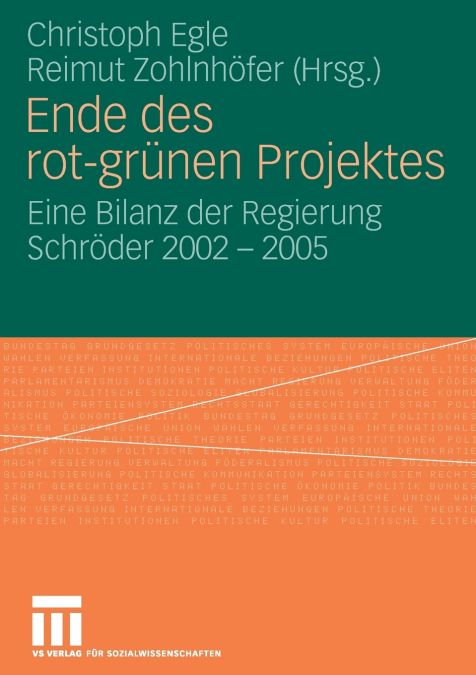 Ende des rot-grünen Projekts
