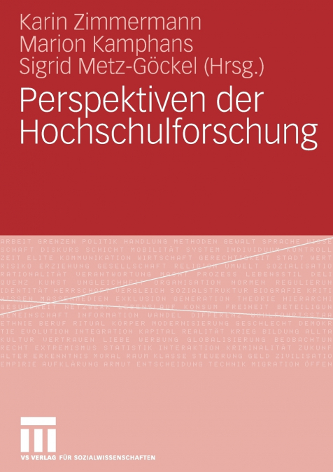 Perspektiven der Hochschulforschung