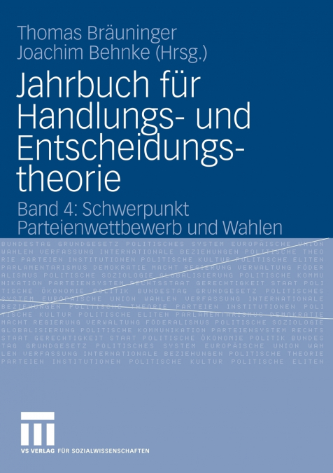 Jahrbuch für Handlungs- und Entscheidungstheorie
