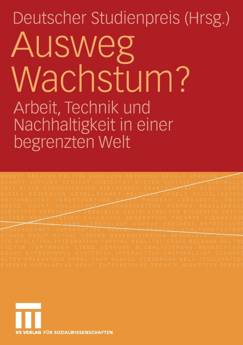 Ausweg Wachstum?