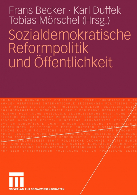 Sozialdemokratische Reformpolitik und Öffentlichkeit