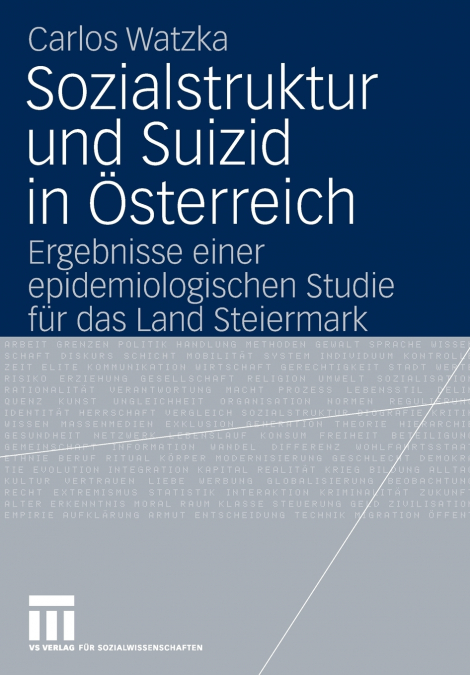 Sozialstruktur und Suizid in Österreich