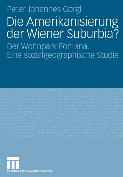Die Amerikanisierung der Wiener Suburbia?