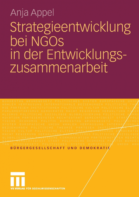 Strategieentwicklung bei NGOs in der Entwicklungszusammenarbeit