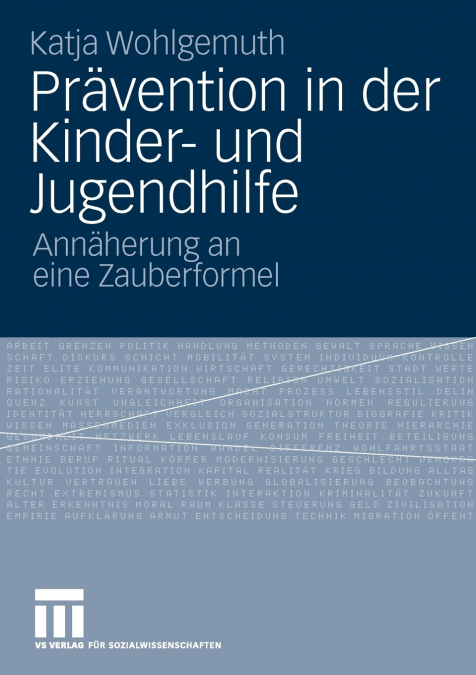 Pravention in Der Kinder- Und Jugendhilfe
