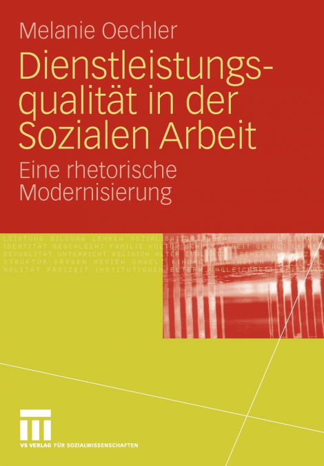 Dienstleistungsqualität in der Sozialen Arbeit