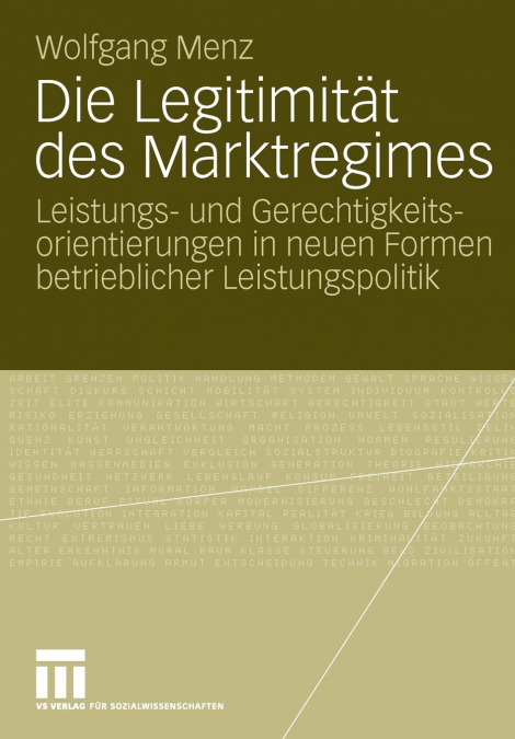 Die Legitimität des Marktregimes