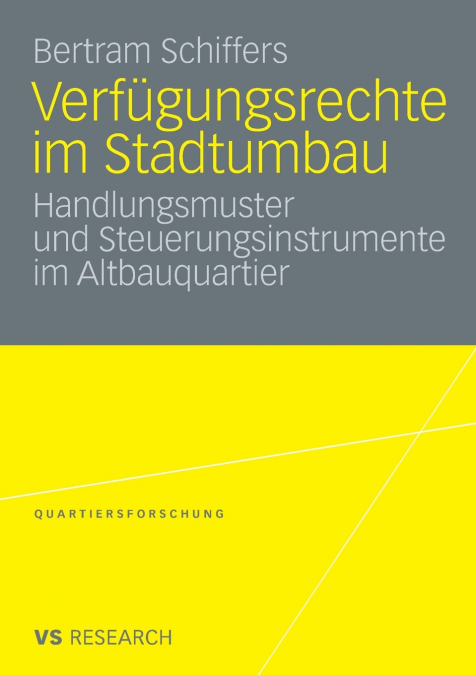 Verfugungsrechte Im Stadtumbau