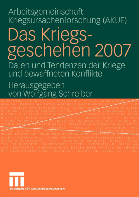 Das Kriegsgeschehen 2007