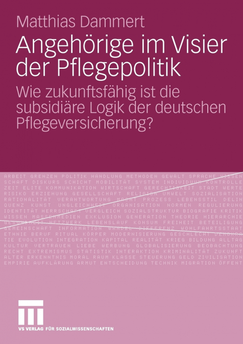 Angehörige im Visier der Pflegepolitik