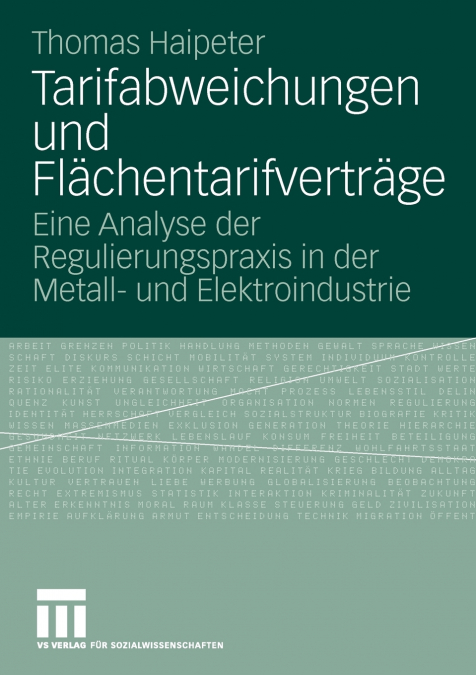 Tarifabweichungen und Flächentarifverträge