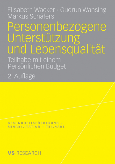 Personenbezogene Unterstützung und Lebensqualität