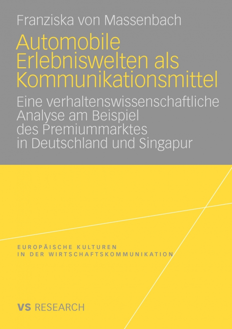 Automobile Erlebniswelten als Kommunikationsmittel