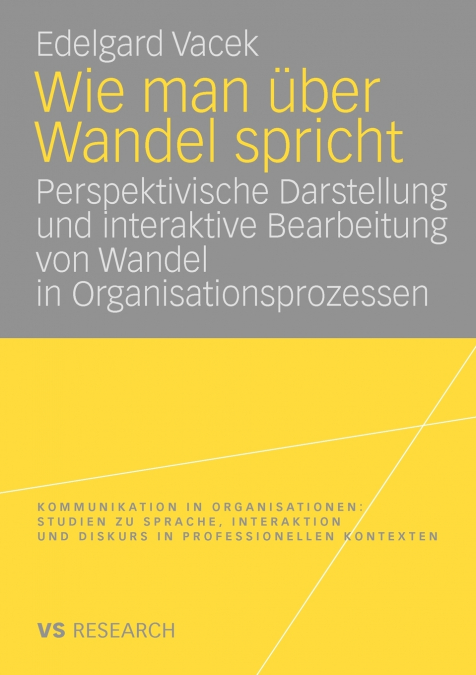 Wie man über Wandel spricht