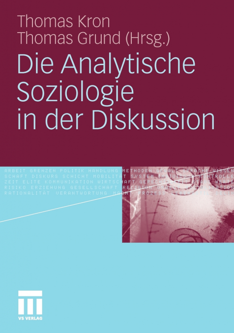Die Analytische Soziologie in der Diskussion