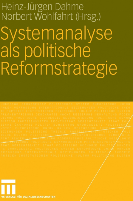Systemanalyse als politische Reformstrategie