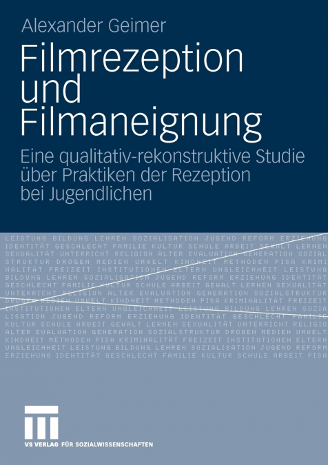Filmrezeption und Filmaneignung