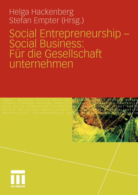 Social Entrepreneurship - Social Business
